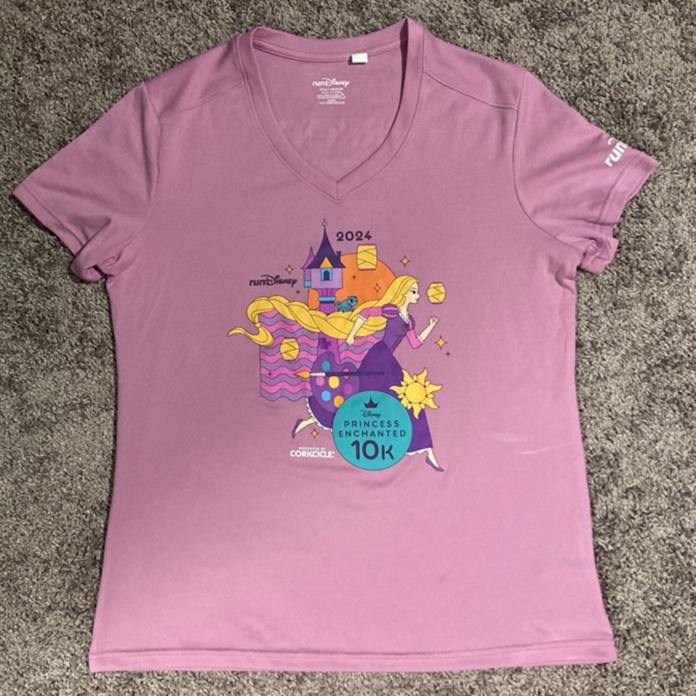 RunDisney Princess 2024 Rapunzel 10k Shirt